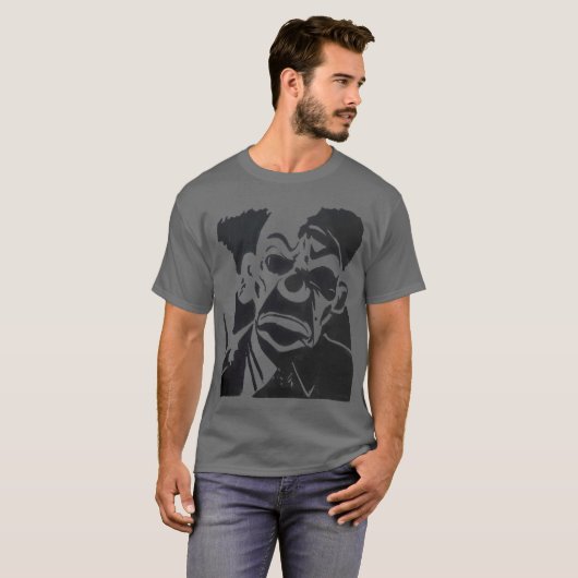 Mascara de palhaço t-shirt (Voorkant volledig)