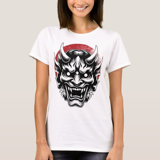 máscara de samurai- japan  t-shirt (Voorkant)