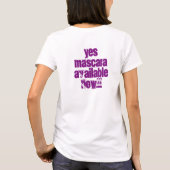 Mascara Lash Diva T-shirt (Achterkant)