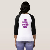 Mascara Lash Diva Versie 2 T-shirt (Achterkant volledig)