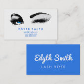 Mascara of Eyelashes Visitekaartje (Voorkant / Achterkant)