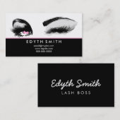 Mascara of Eyelashes Visitekaartje (Voorkant / Achterkant)
