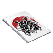 Máscara Oni / Oni Mask Notebook Notitieboek (Rechterzijde)