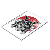 Máscara Oni / Oni Mask Notebook Notitieboek (Linkerzijde)