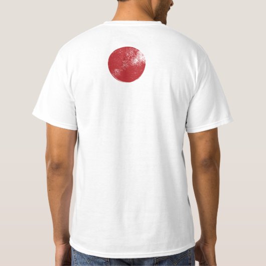 máscara Samurai/ japan T-shirt (Achterkant)