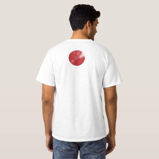 máscara Samurai/ japan T-shirt (Achterkant volledig)