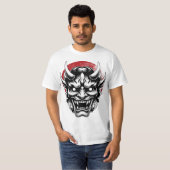 máscara Samurai/ japan T-shirt (Voorkant volledig)