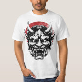 máscara Samurai/ japan T-shirt (Voorkant)