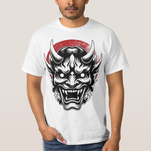 máscara Samurai/ japan T-shirt (Voorkant)