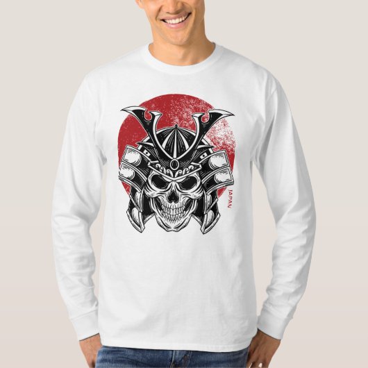 Máscara Samurai Oni / Samurai Oni Mask T-shirt (Voorkant)