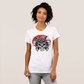 Máscara Samurai Oni / Samurai Oni Mask Women T-shirt (Voorkant volledig)
