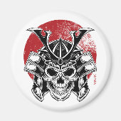 Máscara Samurai / Samurai Mask Magnet (Voorkant)