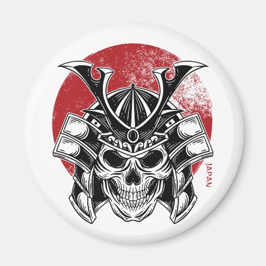 Máscara Samurai / Samurai Mask Magnet (Voorkant)