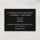 Mascara Wand Lash Extension Visitekaartje (Achterkant)