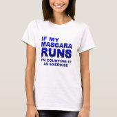 Mascera Doet Oefening Grappige T-shirt (Voorkant)