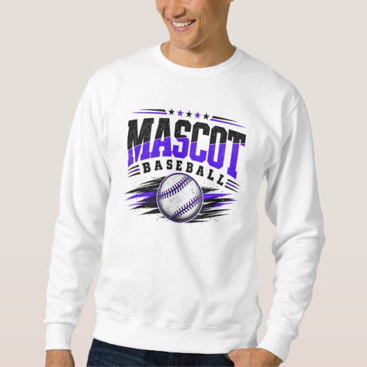 mascot baseball trui (Voorkant)