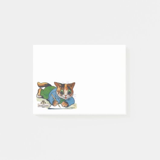 Mascot Cat van de schrijver, Louis Wain Post-it® Notes (Voorkant)