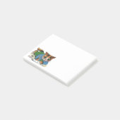 Mascot Cat van de schrijver, Louis Wain Post-it® Notes (Schuin)