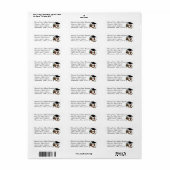 Mascot High School Reunion Etiket (Full Sheet)