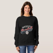 Mascot Honkbal Retro Logo Trui (Voorkant volledig)