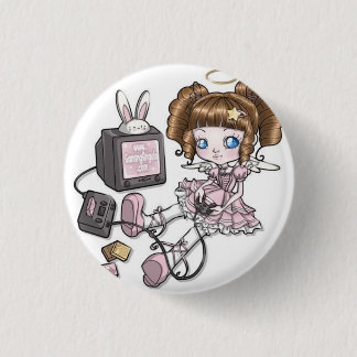 Mascot-knop Ronde Button 3,2 Cm