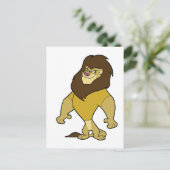 Mascot - Lion Gold Briefkaart (Staand voorkant)