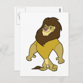 Mascot - Lion Gold Briefkaart (Voorkant / Achterkant)