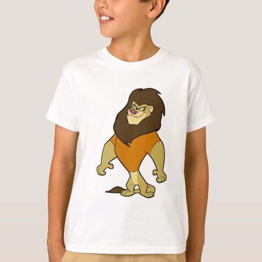 Mascot - Lion Oranje T-shirt (Voorkant)