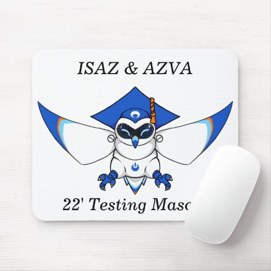 Mascot testen muismat (Met muis)