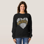 Mascot van het Baseball Softball High School Team Trui (Voorkant volledig)