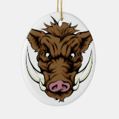 Mascot voor sportsport keramisch ornament (Rechts)