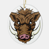 Mascot voor sportsport keramisch ornament (Links)