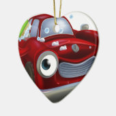 Mascot voor wasgoed voor auto's keramisch ornament (Links)