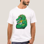 mascotte-T-shirt van een alligator T-shirt (Voorkant)