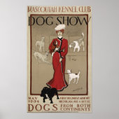 Mascoutah Kennel Club Dog Show 1901 Poster (Voorkant)