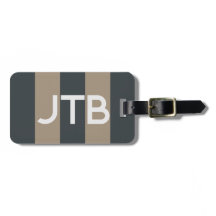 Masculinaire minimalistische stripper-Bagagelabel