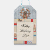 Masculine Birthday Cadeaulabel (Voorkant)