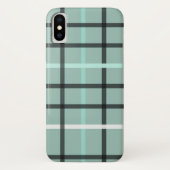 Masculine Blue en grijze speldeniPhone / iPad case (Achterkant)