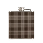 Masculine Brown en Beige Pset Heupfles (Achterkant)