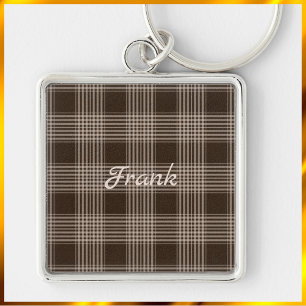 Masculine Brown en Beige Pset Sleutelhanger