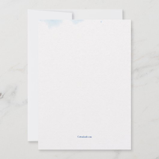 Masculine Elements Vaderdag Uitnodiging (Achterkant)