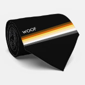 Masculine en Slank Gay Beer Pride Flag Stropdas (Opgerold)