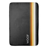 Masculine en stijlvolle Beren Pride Flag WOOF Badmat (Voorkant Verticaal)