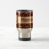 Masculine en wilde Giraffe met naam Reisbeker (Center)