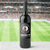 Masculine foto Afstuderen Wijn Etiket