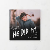 Masculine Fotodrievoudig Afstuderen Drieluik Programma (Cover)