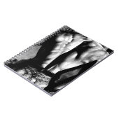 Masculine-laptoptekenaar in joodsen notitieboek (Linkerzijde)