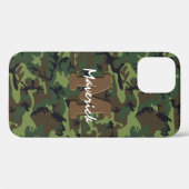 Masculine Militaire Leger Camouflage Case-Mate iPhone Case (Achterkant (horizontaal))