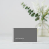 Masculine Minimal    Professional Visitekaartje (Staand voorkant)