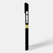 Masculine Monogram Executive Case-Mate iPhone Case (Achterkant / Links)